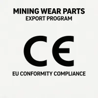 CE marking badge for mining wear parts export program